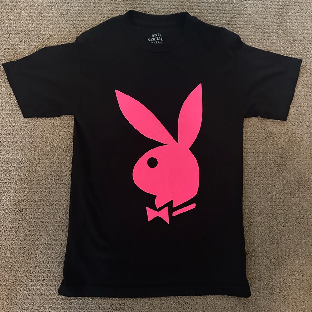 anti social social club x playboy tee